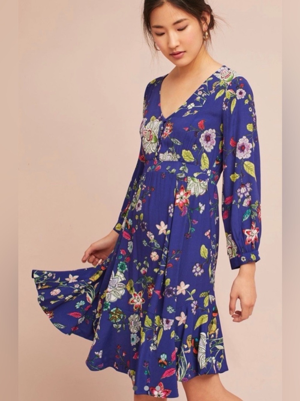 Anthropologie Maeve Maplewood Dress XL